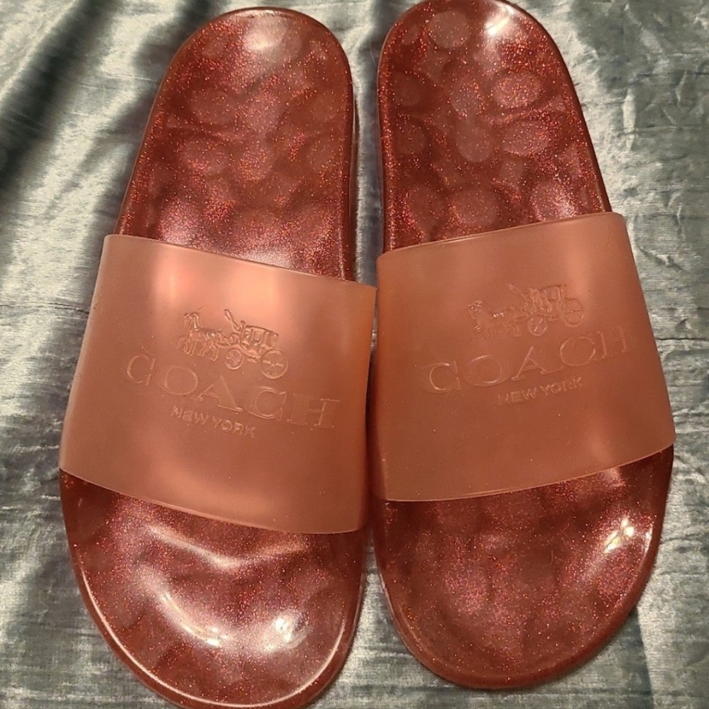 Coach Jelly Sandals